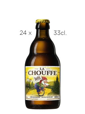 Cervezas Artesanas Pack 24 Cervezas Artesanas La Chouffe Blonde