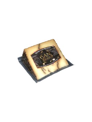 Quesos Artesanos Cuña de Queso con Ajo Negro SanBravo 330grs